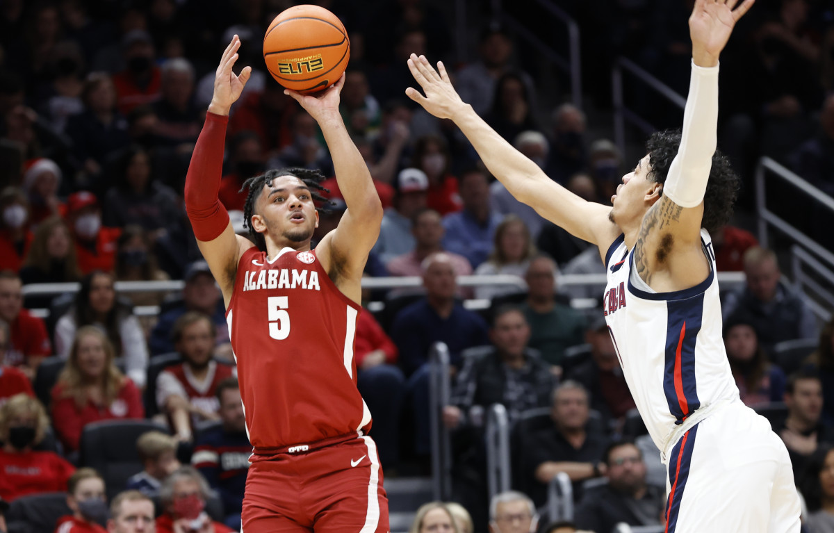 Jaden Shackelford vs Gonzaga